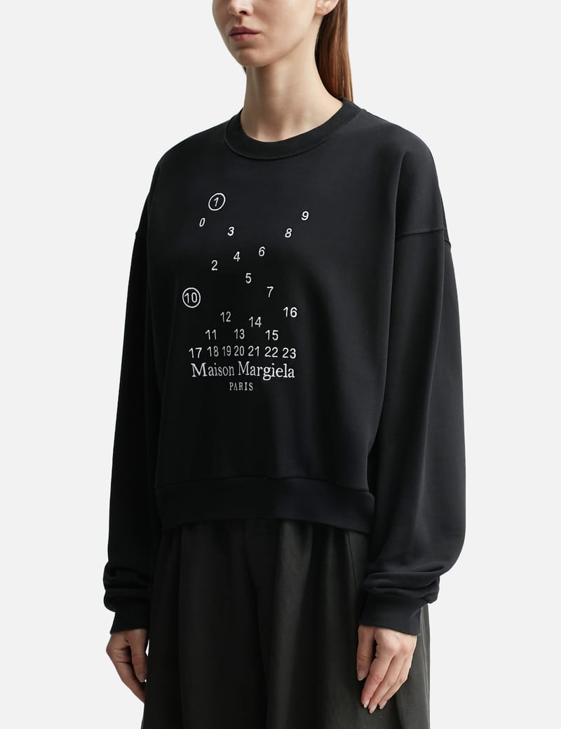 Maison Margiela Logo Sweatshirt HBX Globally Curated Fashion