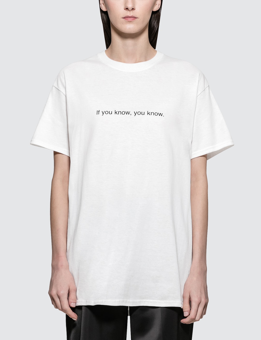 Fuck Art, Make Tees - If You Know, You Know. Short Sleeve T-shirt | HBX ...