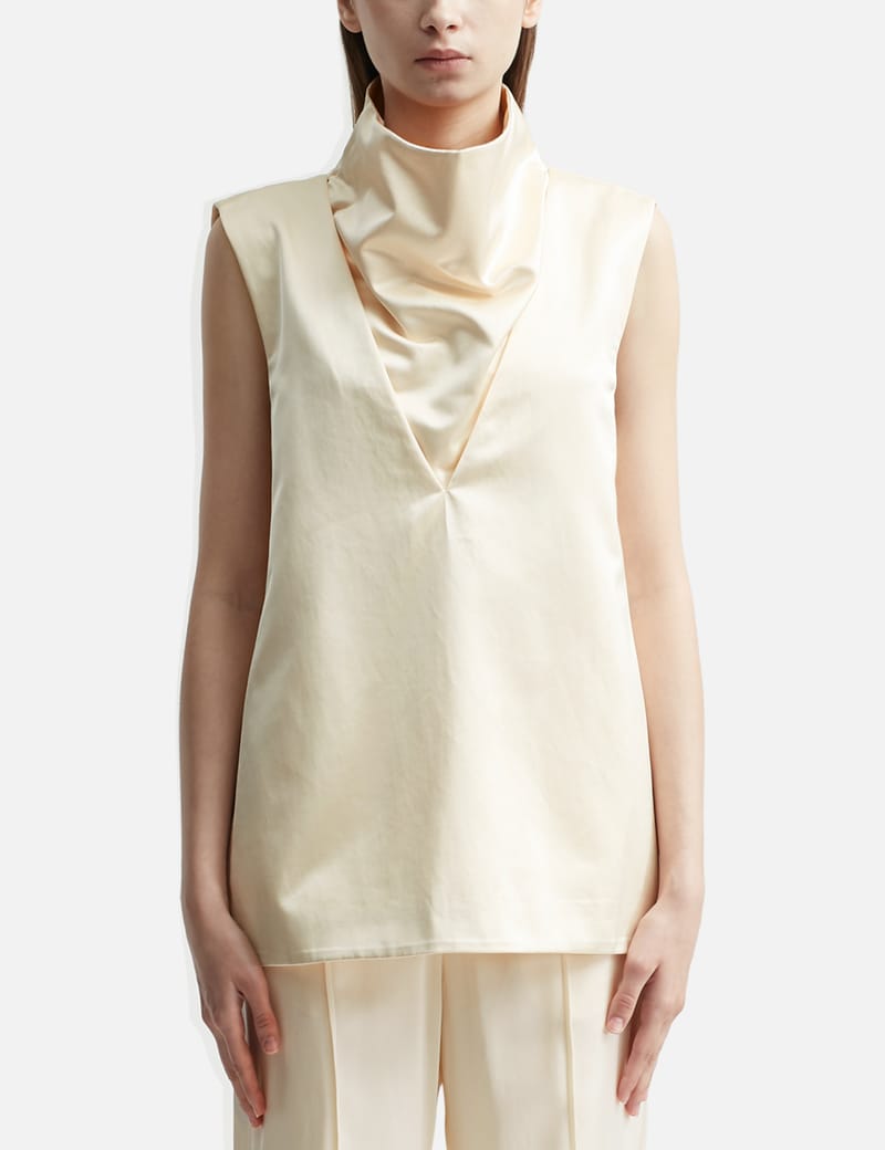 Jil Sander - COWL NECK TOP | HBX - Globally Curated Fashion