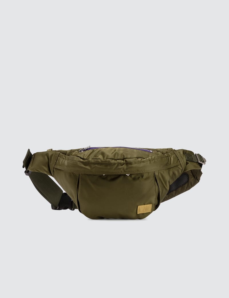 Sacai - Sacai x Porter Nylon Waist Bag | HBX - ハイプビースト