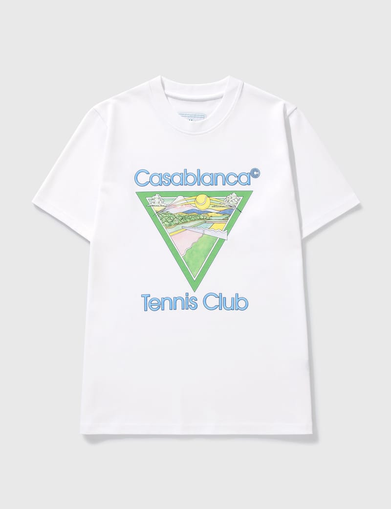 Casablanca - Tennis Club Icon T-shirt | HBX - Globally Curated