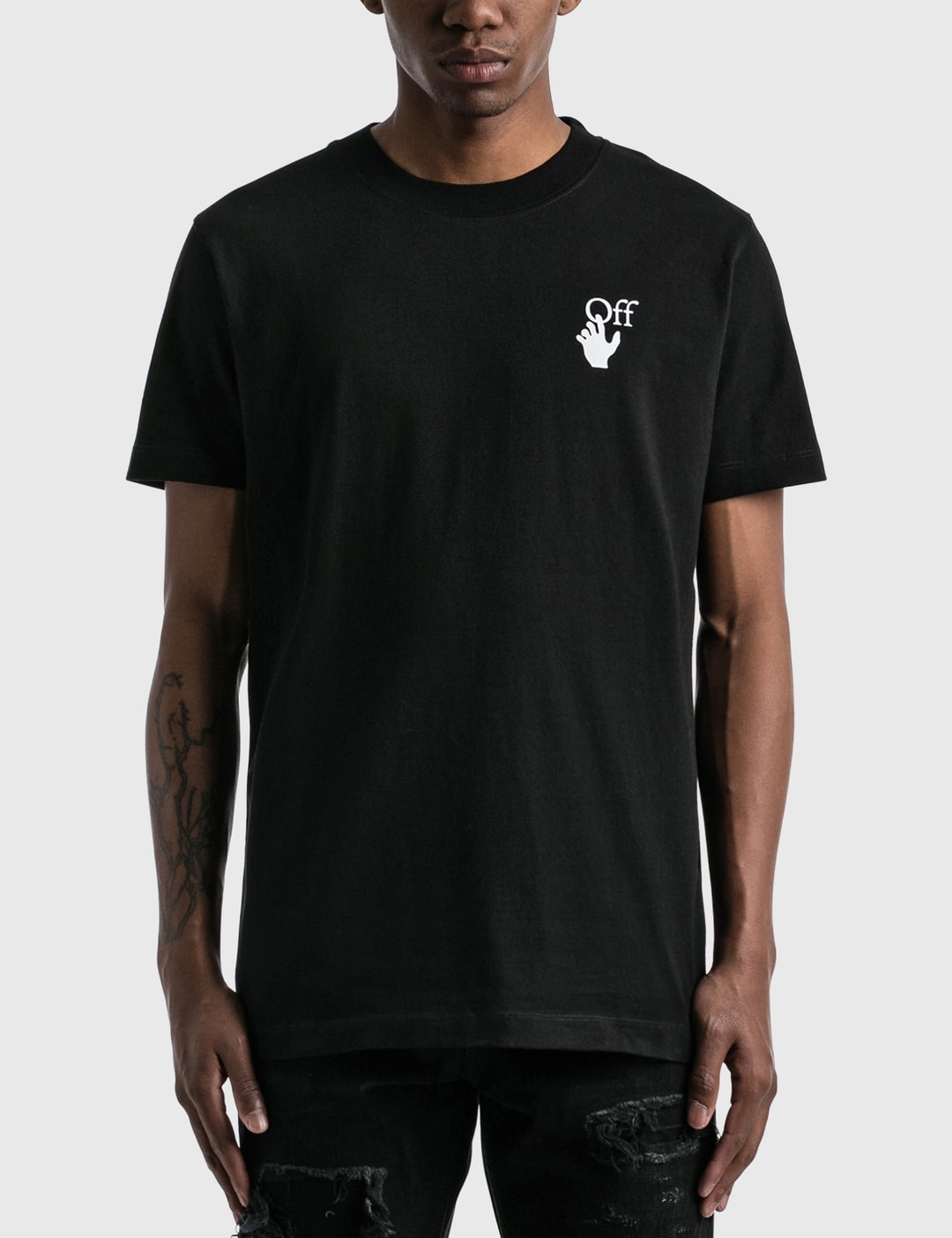 Off-White™ - Marker Slim T-shirt | HBX - Globally Curated Fashion and ...