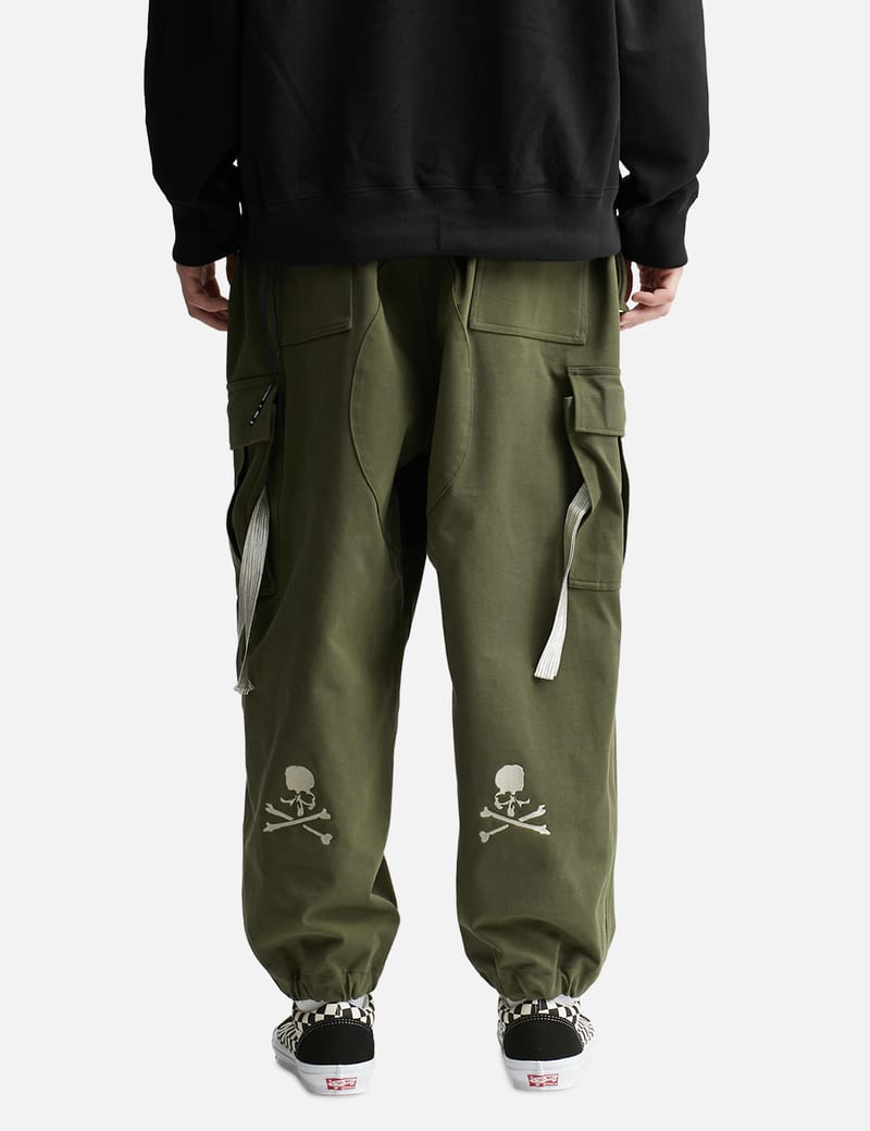 Mastermind World - HIGH DENSITY WIDE CARGO PANTS | HBX - HYPEBEAST