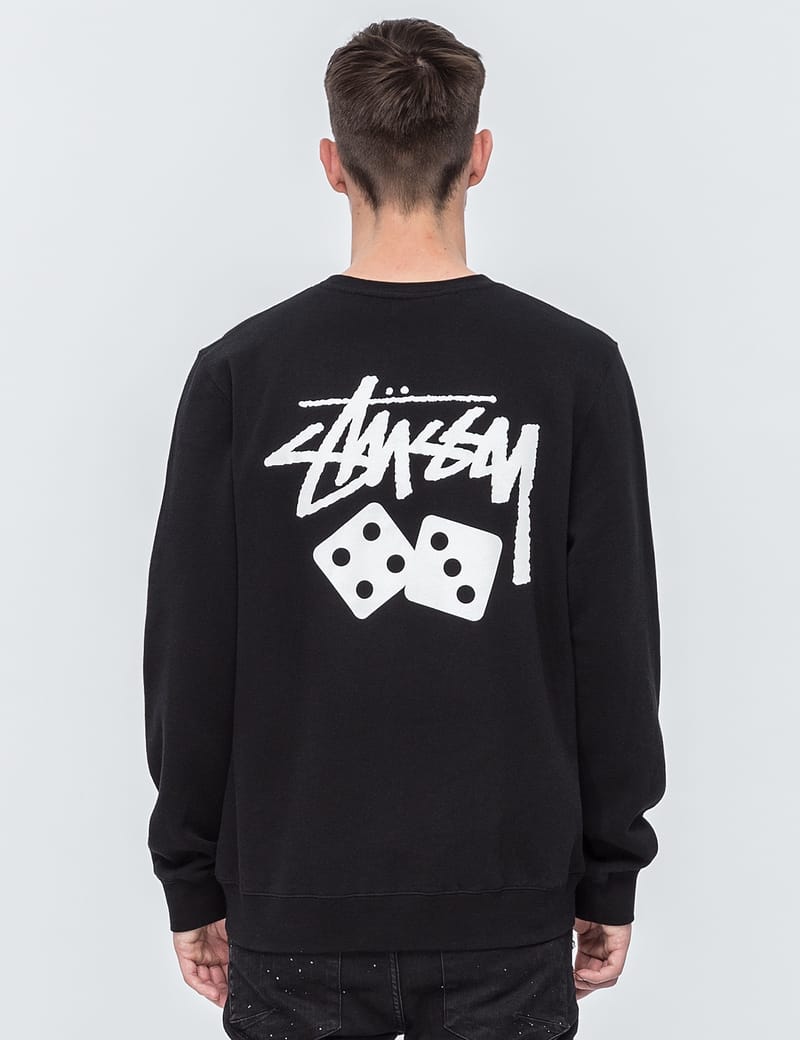 Stüssy - Dice Crewneck Sweatshirt | HBX - Globally Curated Fashion