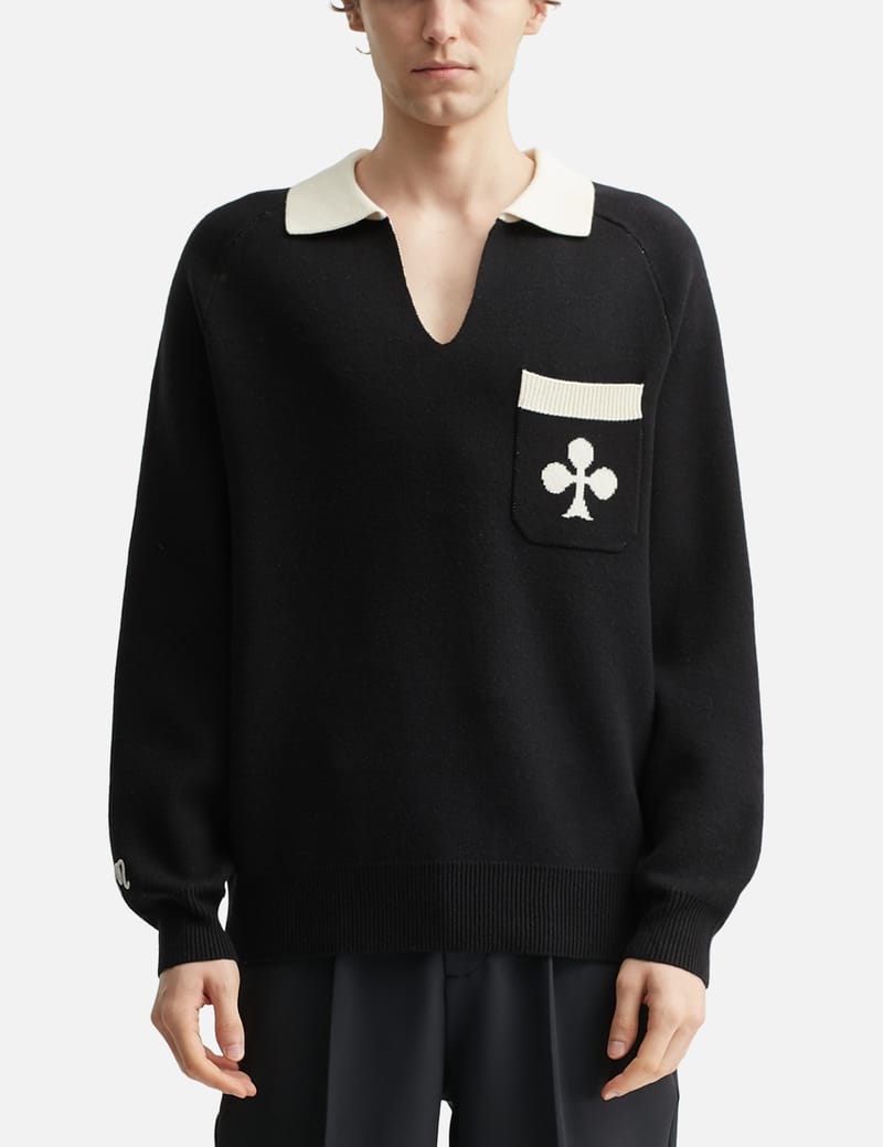 Malbon Golf King Of Clubs Sweater - Relaxed fit knit with intarsia