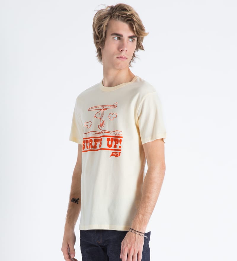TSPTR - Antique White Surfs Up S/S T-Shirt | HBX - Globally
