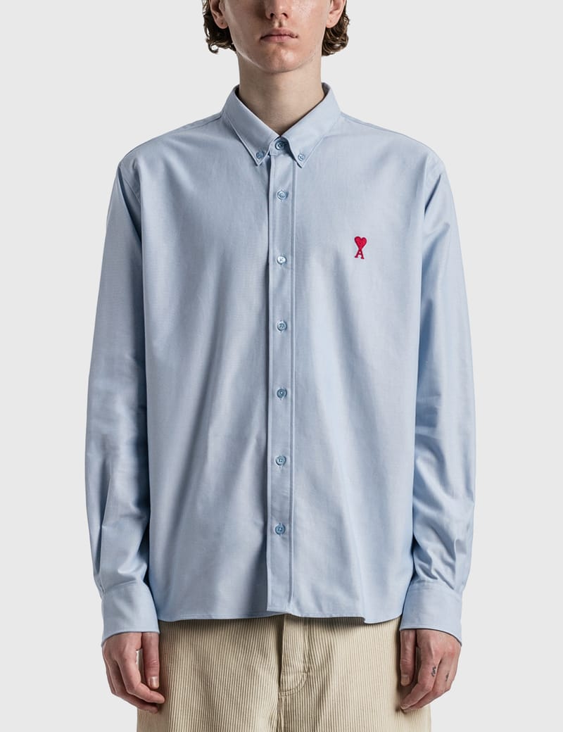 Ami - Button Down Ami De Coeur Shirt | HBX - Globally Curated