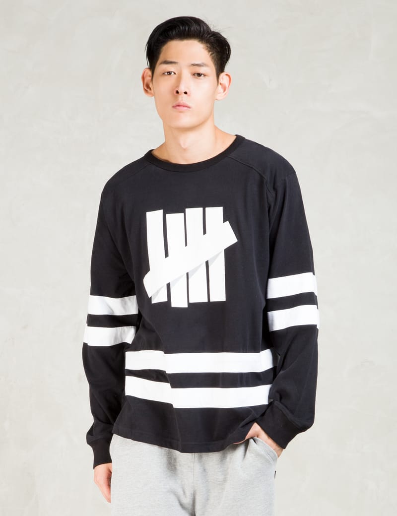 Undefeated - Black Breakaway Hockey Jersey | HBX - Globally