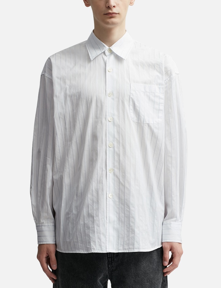 Our Legacy - Striped Borrowed Shirt | HBX - Globally Curated Fashion ...