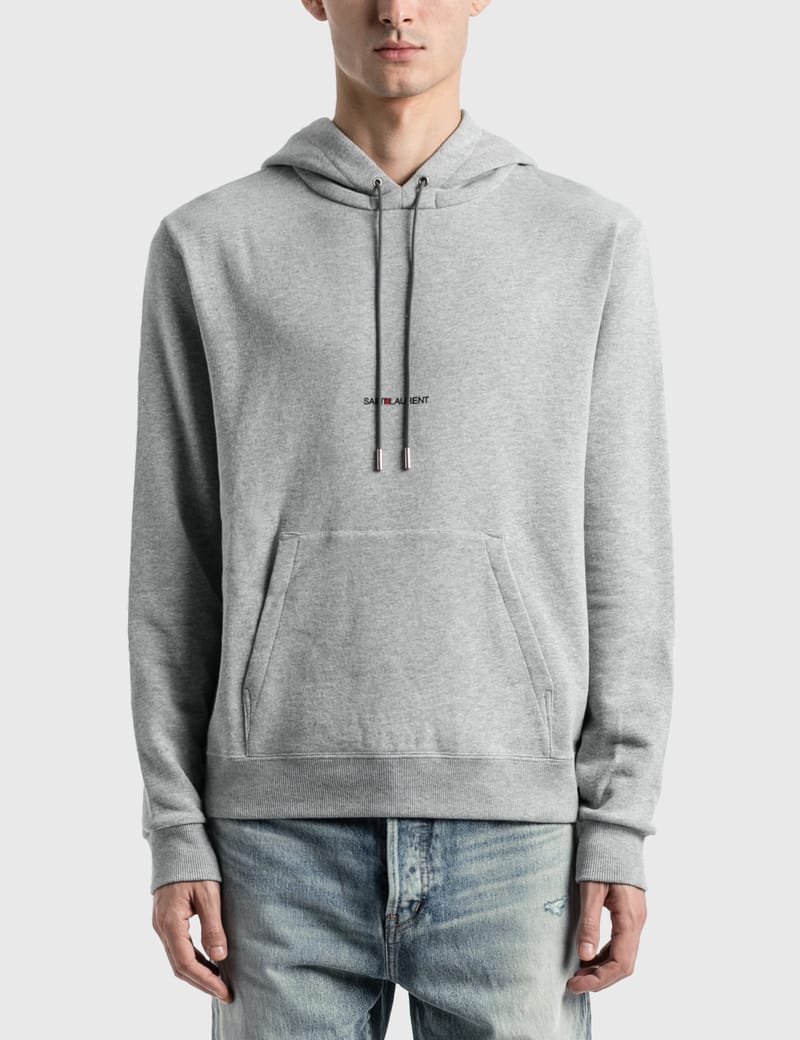 Saint Laurent - Saint Laurent Logo Hoodie | HBX