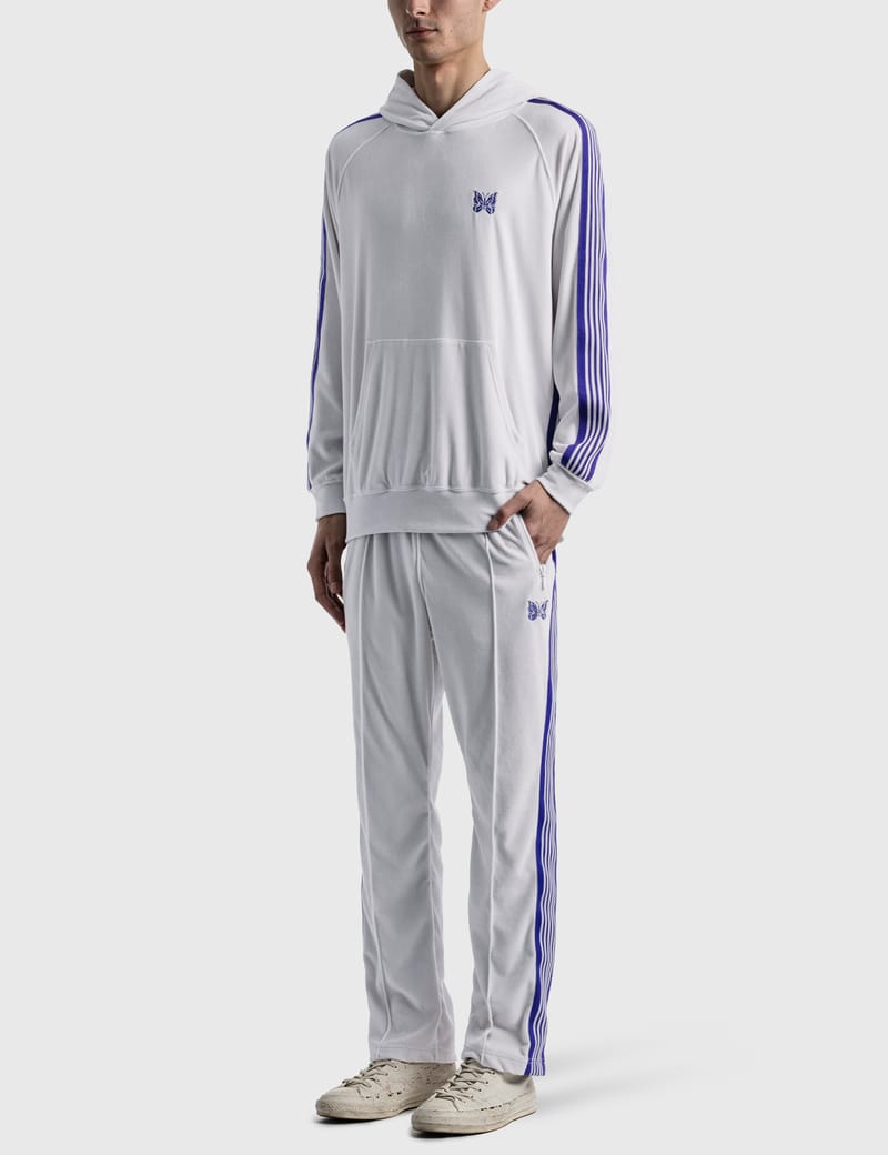 Needles - C/PE Velour Narrow Track Pants | HBX - Globally