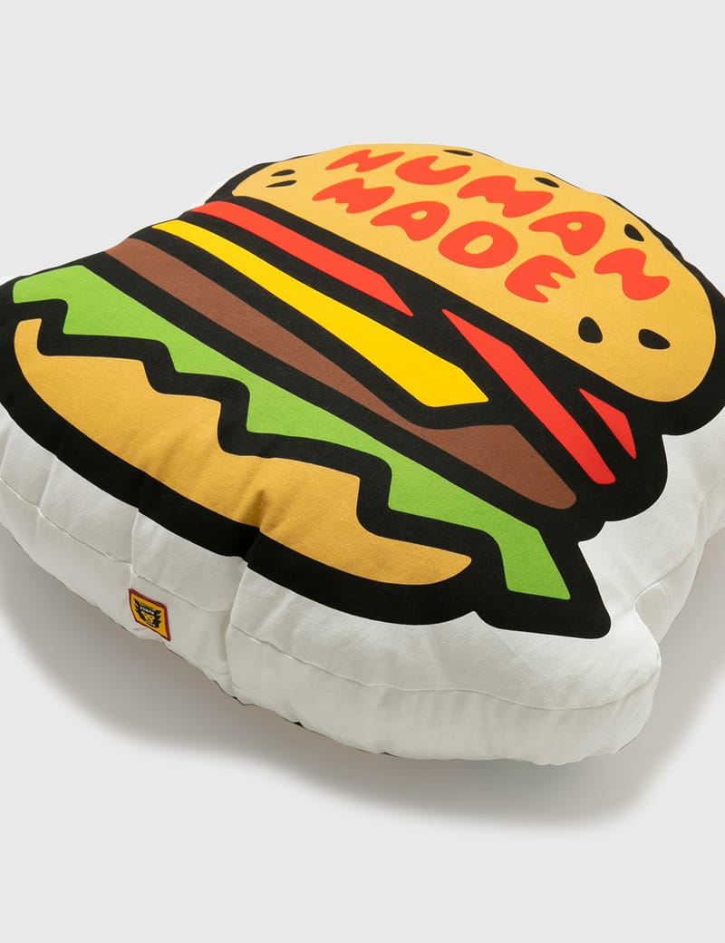 Human Made - Hamburger Cushion | HBX - ハイプビースト(Hypebeast)が ...