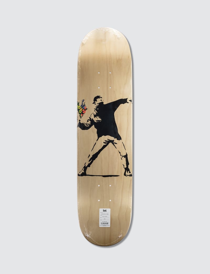 BANKSY スケートボード sync. MEDICOM TOY バンクシー スケートボード