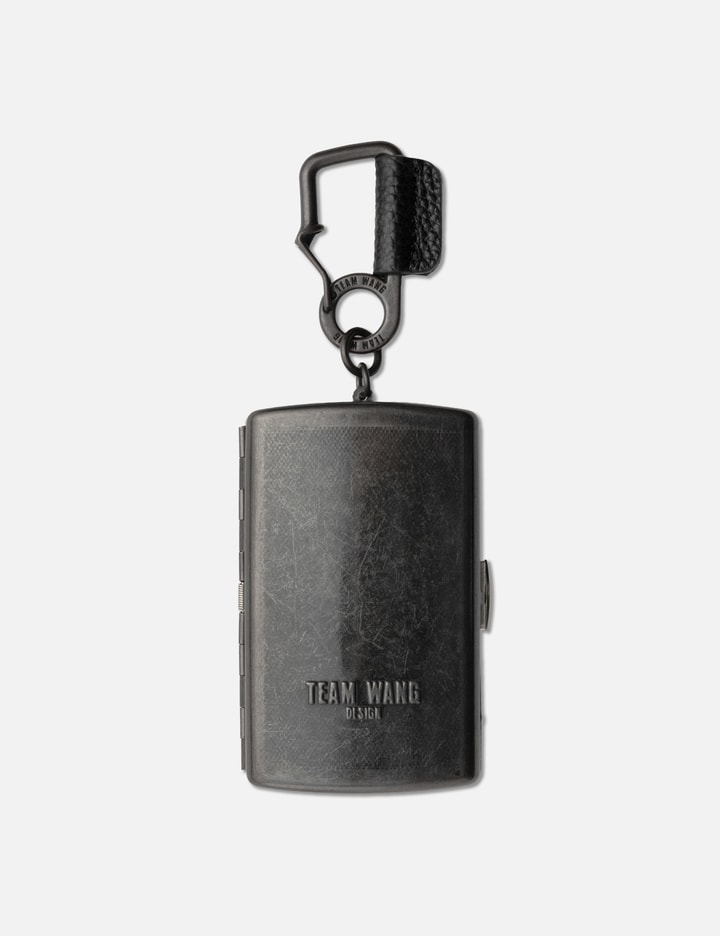 TEAM WANG design Acceptance Metal Container Keychain - Antique-silver ...