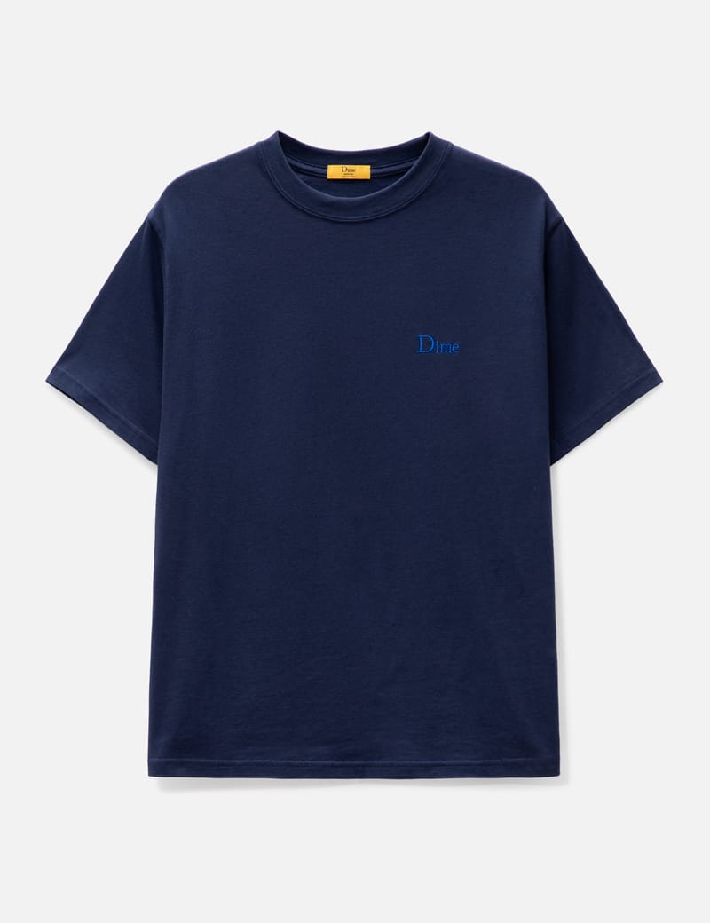 【DIME】 Classic Small Logo T-shirt : Navy Dime Classic Small Logo T-Shirt (Navy) DIME23D1F20NVY