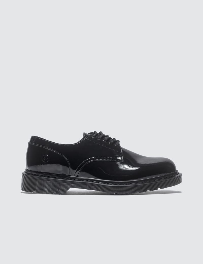 Dr. Martens x Fragment 5-eye Patent Leather Shoes