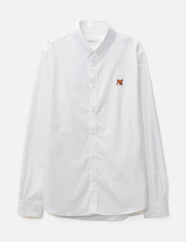 Maison Kitsuné - Button Down Classic Shirt | HBX - Globally Curated ...