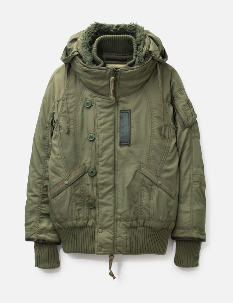 G.O.A N-2B Military Flight Jacket - Rugged insulated bomber with
