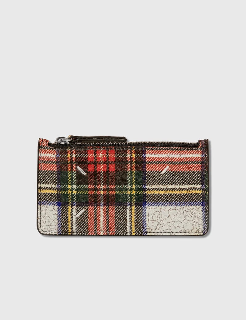 Maison Margiela - Coated Leather Zip Card Holder | HBX