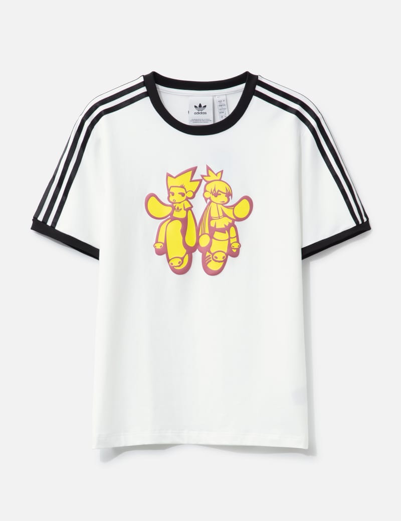 【adidas】ユニセックス◇OFFGOD:TATE 2025 RINGER Tシャツ adidas Originals - adidas Originals x OFFGOD:TATE Ringer T