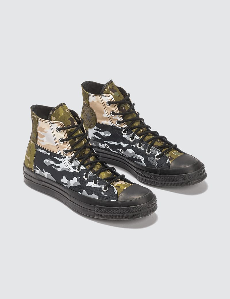 Converse - Chuck 70 Hi Blocked Camo | HBX - Globally Curated