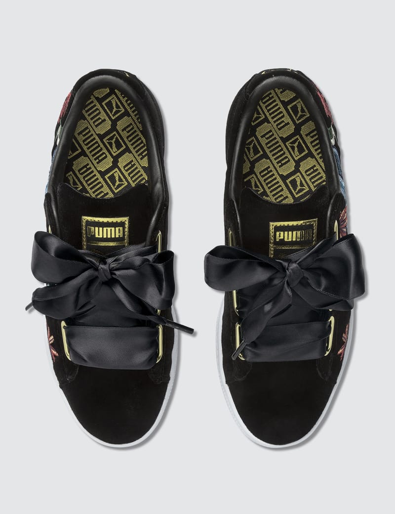 Puma basket heart hot sale hyper emb wn's