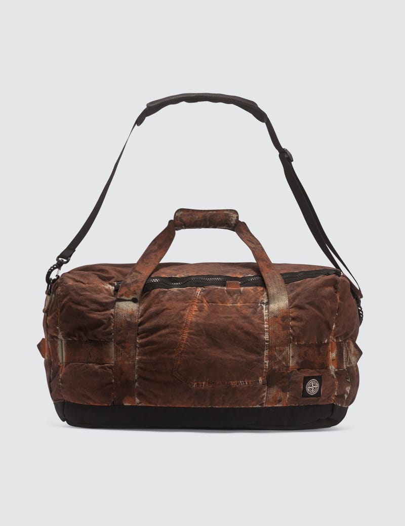 Stone Island - 913PD Paintball Camo Cotton/Cordura® Duffle Bag