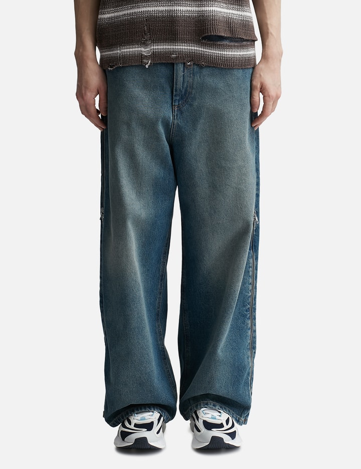 LUU DAN - Side Zip Jeans | HBX - Globally Curated Fashion and Lifestyle ...