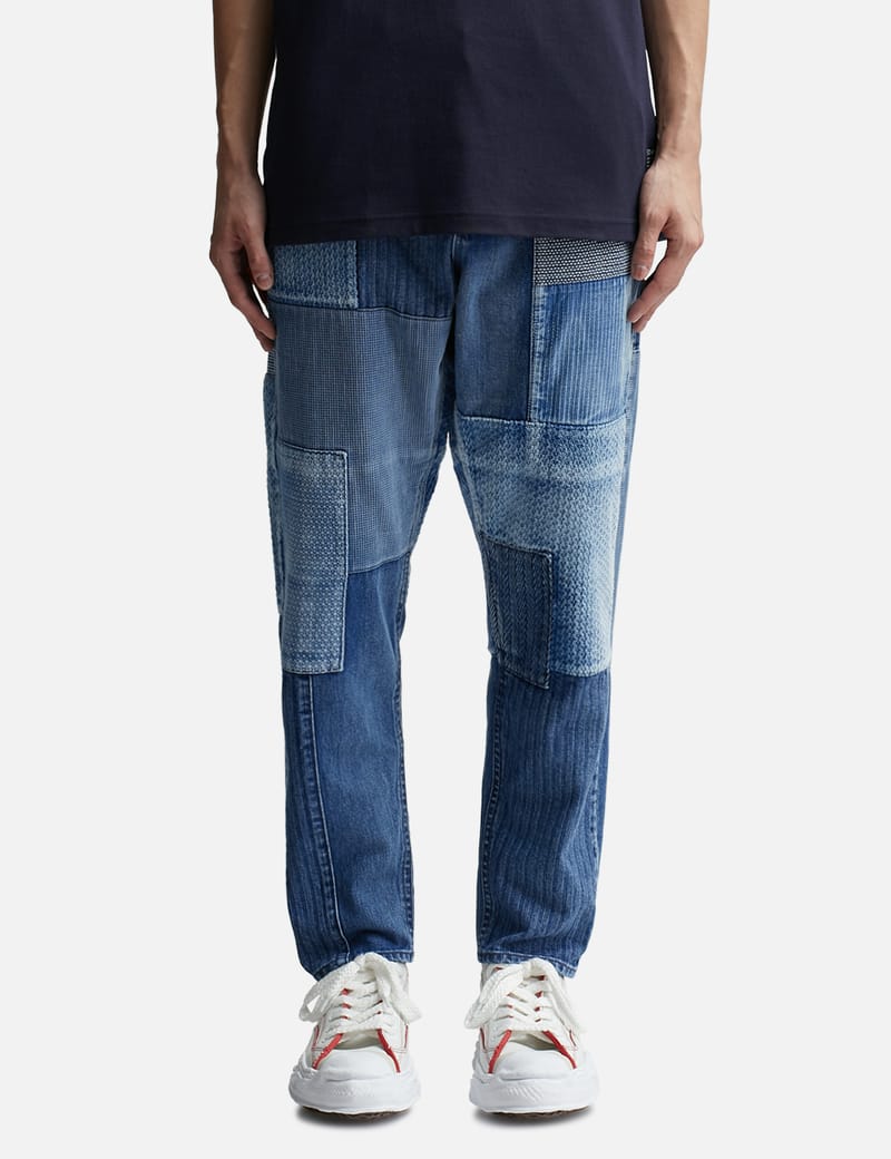 FDMTL - Patchwork Pants 3YR Wash 23AW | HBX - Globally Curated