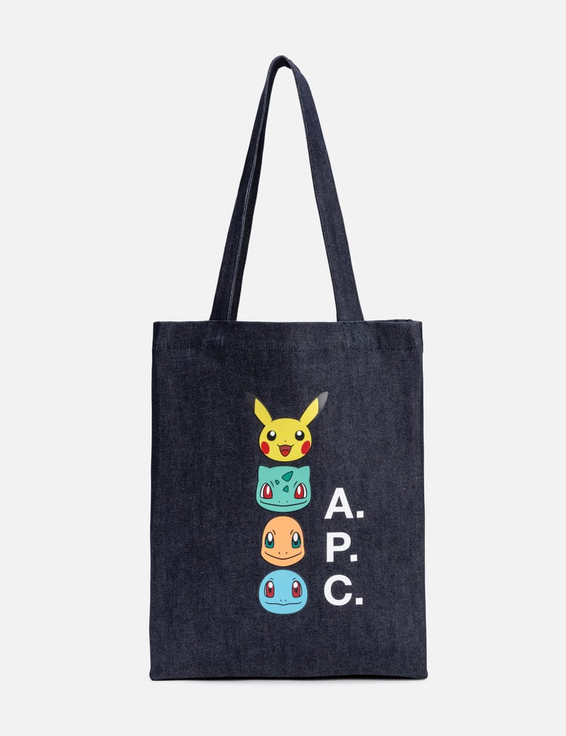 A.P.C. - POKÉMON LUO TOTE BAG | HBX - Globally Curated Fashion and 