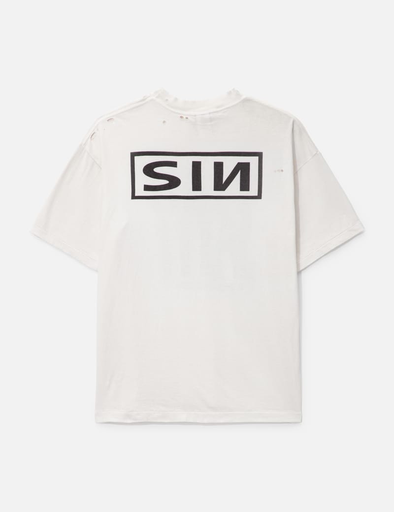 新品！SAINT MICHAEL SS TEE SAINT YOURSELF L Saint Michael - Saint Yourself Short Shirt T-shirt | HBX