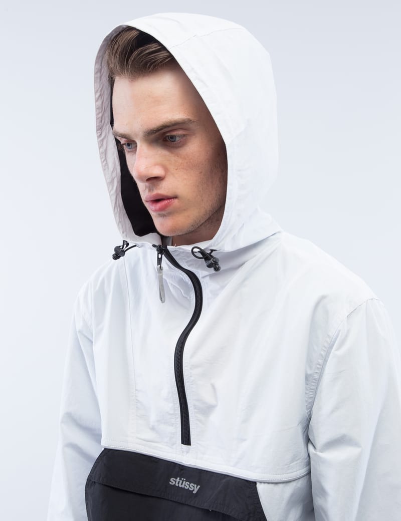 stussy reflective sports pullover-