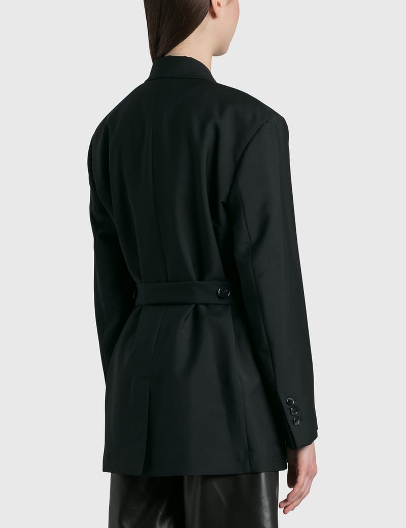 Acne Studios - Double-breasted Belted Jacket | HBX