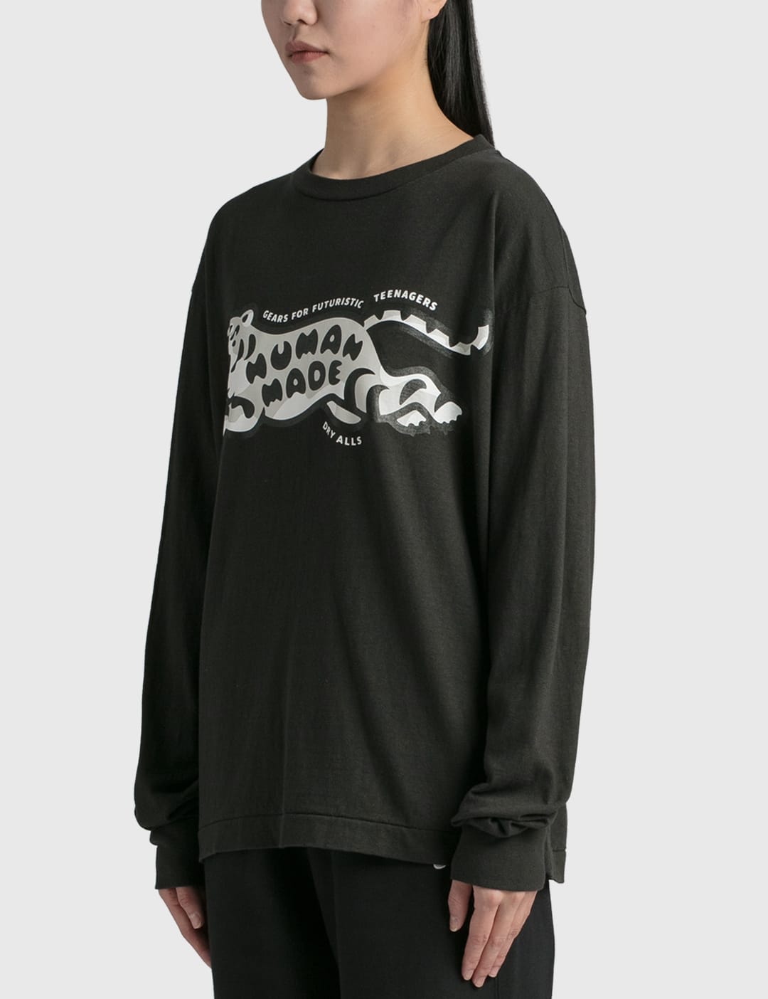 Human Made - Long Sleeve Tiger T-shirt | HBX - Globally Curated 