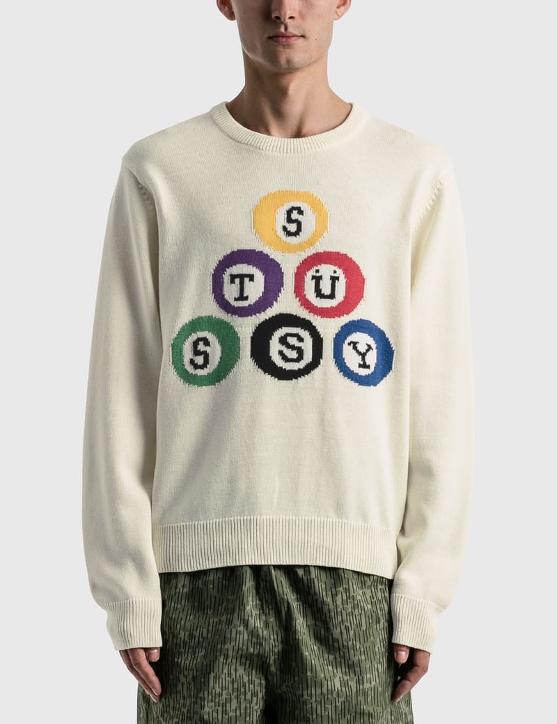Stüssy - Stussy Billard Sweater | HBX - ハイプビースト(Hypebeast ...