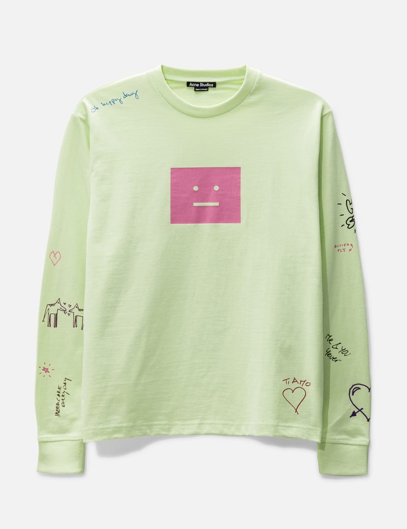 Tシャツ/カットソー(七分/長袖)acne studios ロングスリーブTシャツ XL