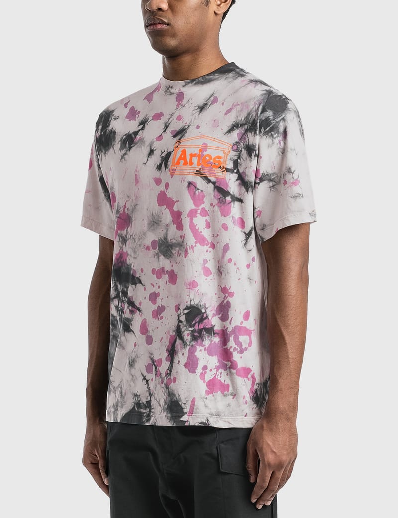 Aries - Tie Dye Temple T-Shirt | HBX - Globally Curated