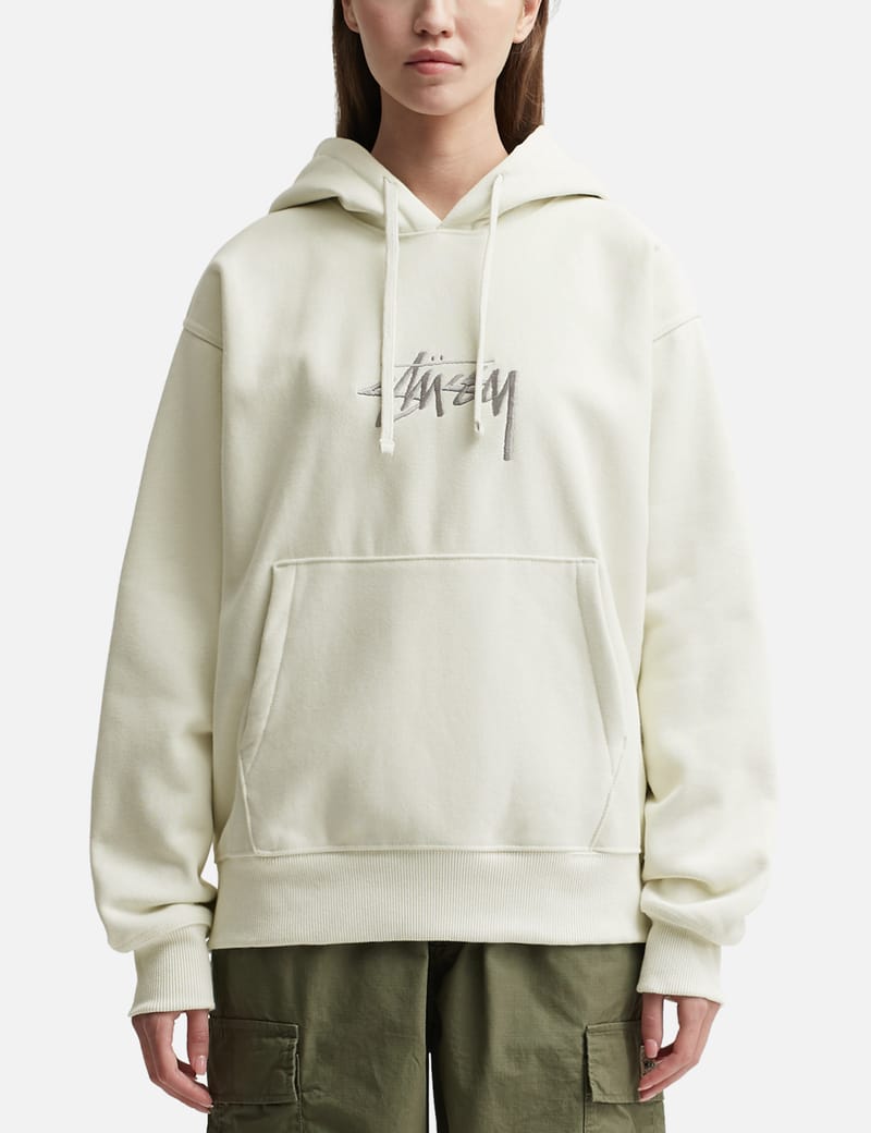 Stussy Stock Appliqu Hoodie In Grey ModeSens