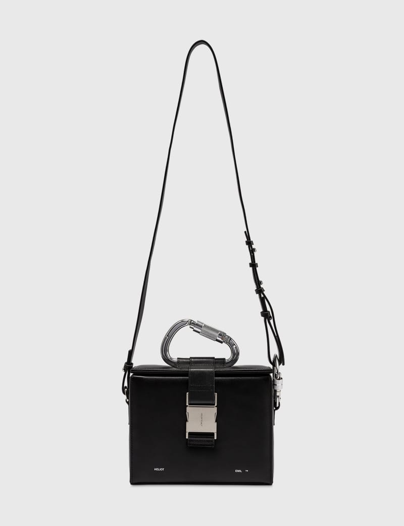 Heliot Emil - Leather Carabiner Box Bag | HBX