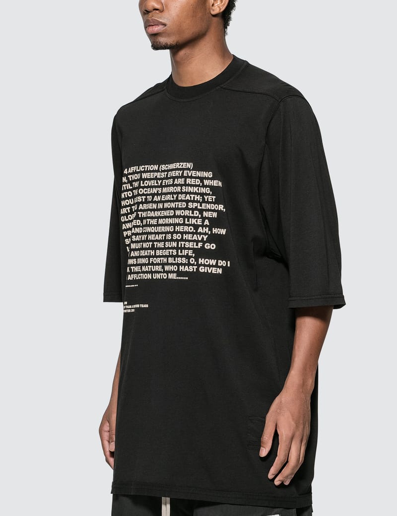 Rick Owens Drkshdw - Printed Jumbo T-shirt | HBX - ハイプビースト ...