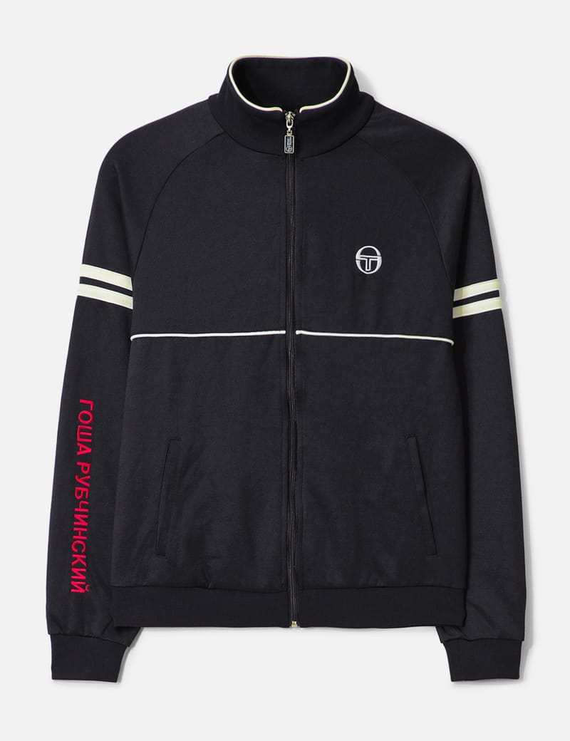 Gosha Rubchinskiy Sergio Tacchini Track Jacket - Black zip-up