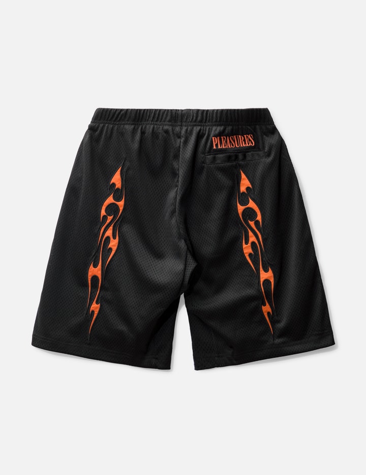 Pleasures - Flame Mesh Shorts | HBX - Globally Curated Fashion and ...