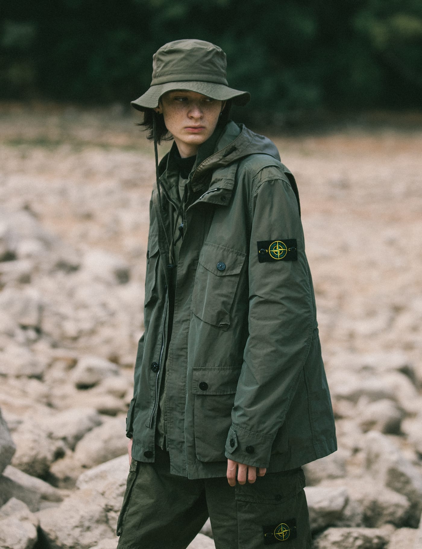 Stone Island - Field Jacket | HBX - Globally Curated Fashion and