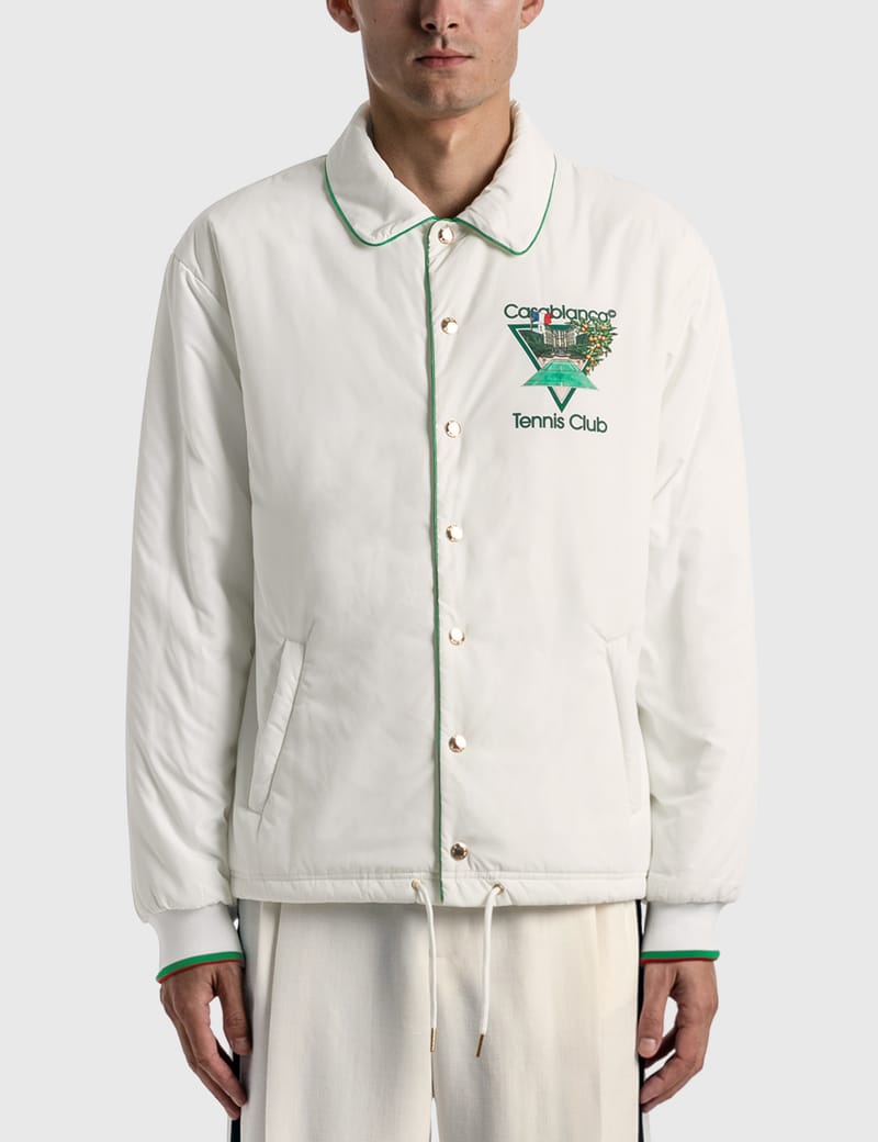 Casablanca - TENNIS CLUB ICON COACH JACKET | HBX - Globally