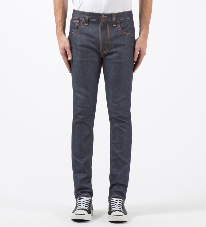 Nudie Jeans 16 Dips Dry Tape Ted Jeans HBX Globally Curated
