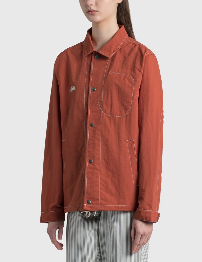 Stüssy - Folsom Coach Jacket | HBX - Globally Curated Fashion and