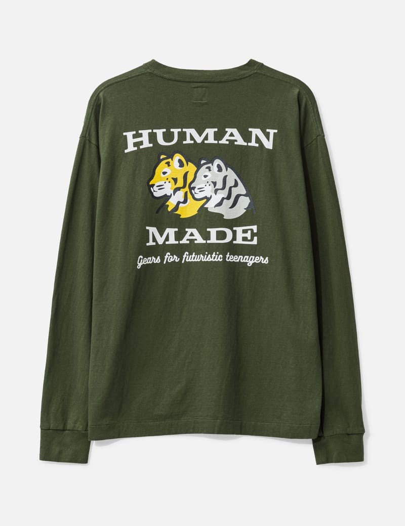 Human Made - GRAPHIC L/S T-SHIRT #1 | HBX - HYPEBEAST 為您搜羅全球