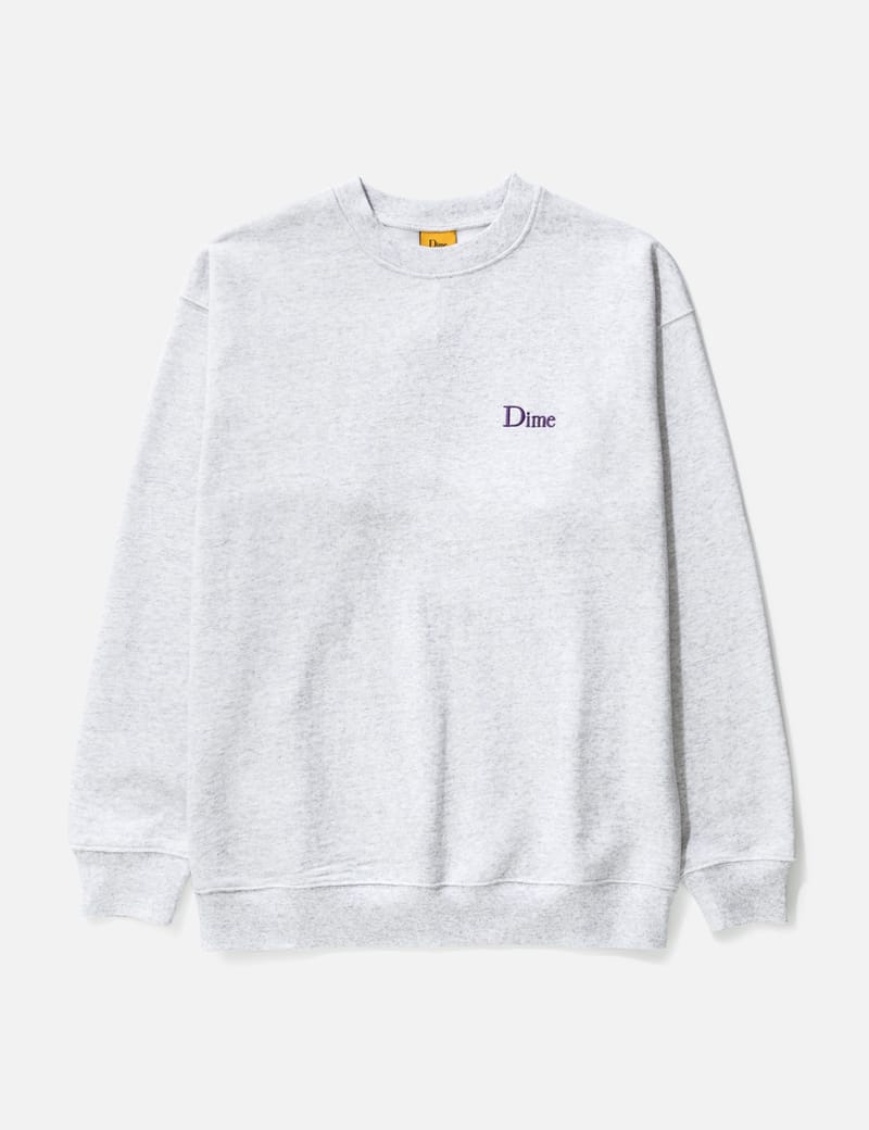 Dime - DIME CLASSIC SMALL LOGO CREWNECK | HBX - Globally Curated