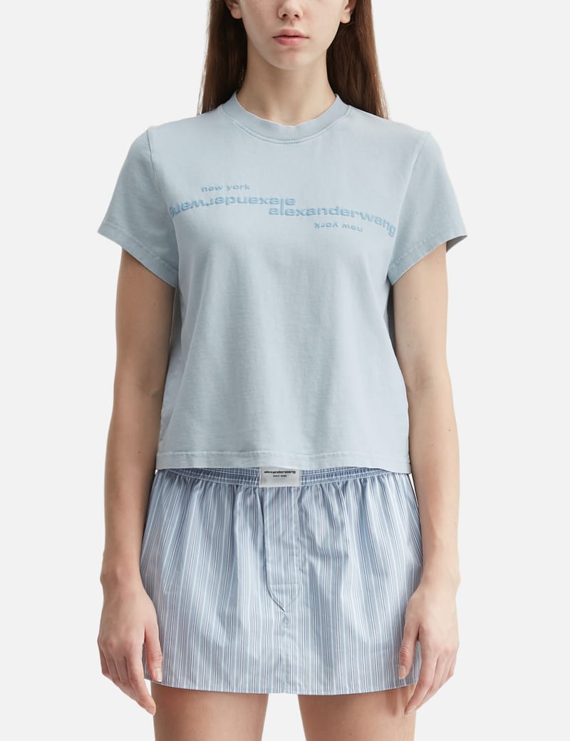 Alexander Wang - Ice Cube Graphic Short Sleeves T-Shirt | HBX