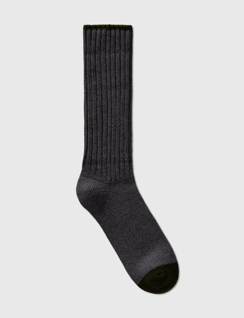 Sacai - Ribbed Socks | HBX - Globally Curated Fashion and